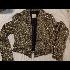 Sequence gold jacket